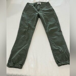 Olive green pants